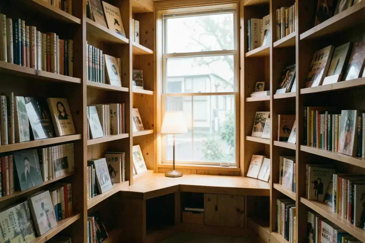 本屋の店内